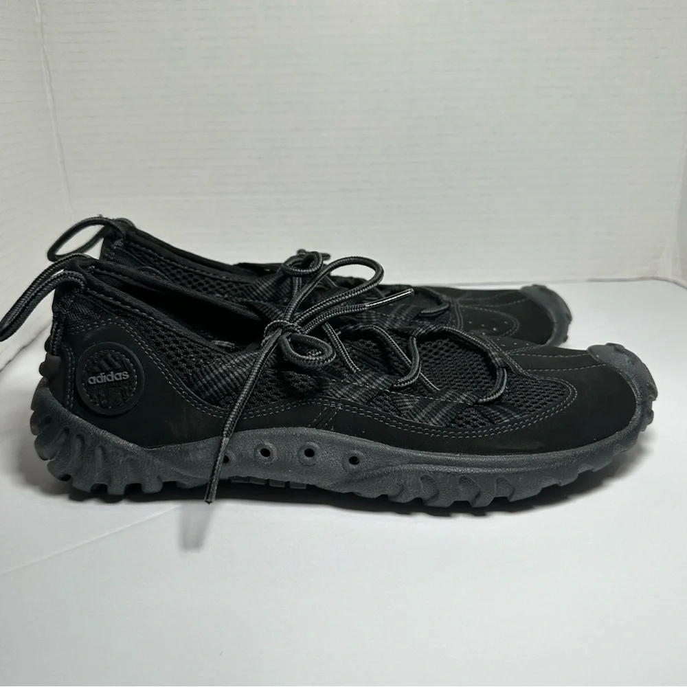 Adidas Equipment Men’s Black Athletic Water Moccasin Shoes- Size 8.5
